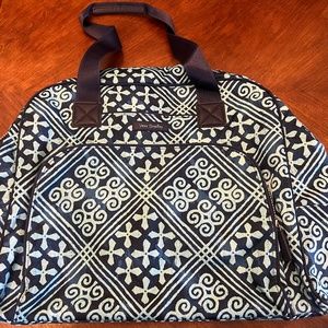 Vera Bradley - Lighten Up Go Anywhere Carry On - Cuban Tiles NWOT
